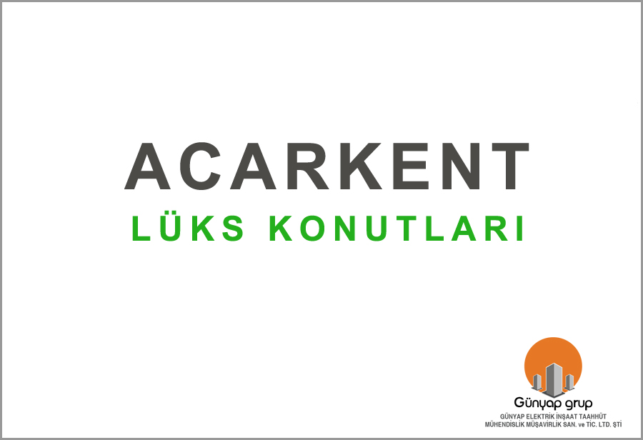 Acarkent Lüks Konut Vilları